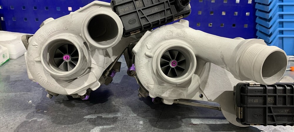 Гибридные турбины Garrett для BTR VAG V8 TDI